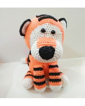 Amigurumi Soft Toy- Handmade Crochet- Tiger Amigurumi Soft Toy- Handmade Crochet- Tiger